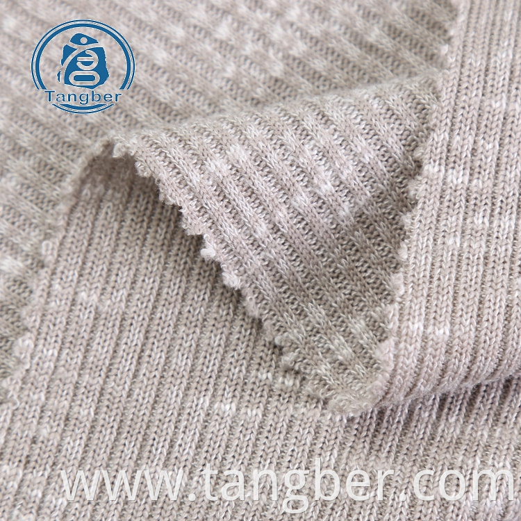 stretch rib knit fabric